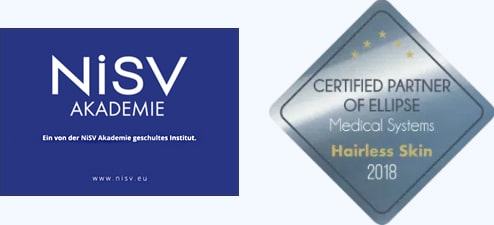 Laser Haarentfernung zertifiziert NiSV und Ellipse Mannheim